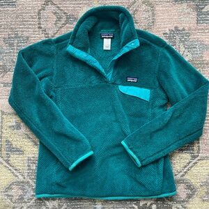 Patagonia Turquoise Snap-T Fleece